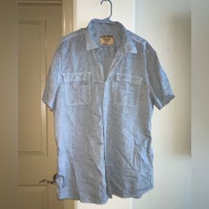Seven7 Jeans Mens button up jean shirt size XXL